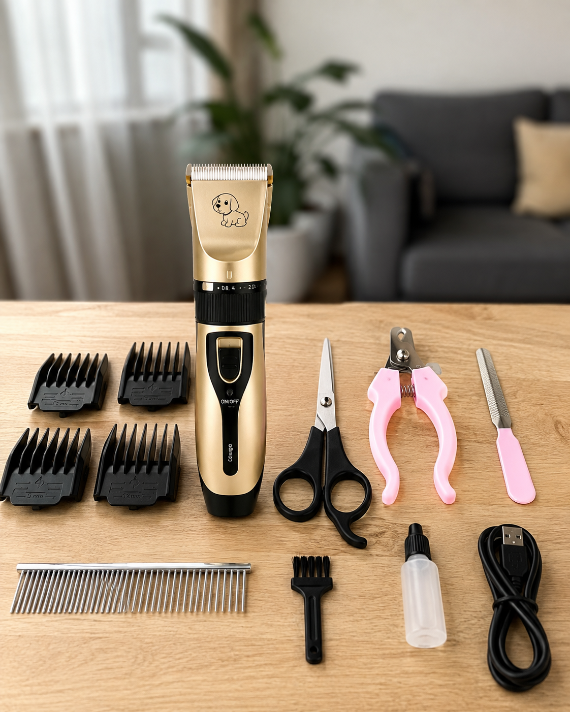 Kit Profesional Cortadora Pelo Mascota